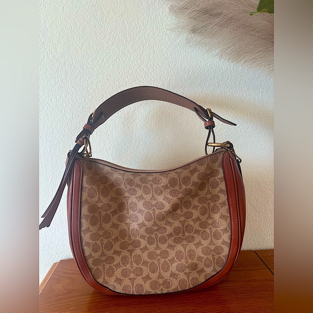 Coach Signature Hobo Bag